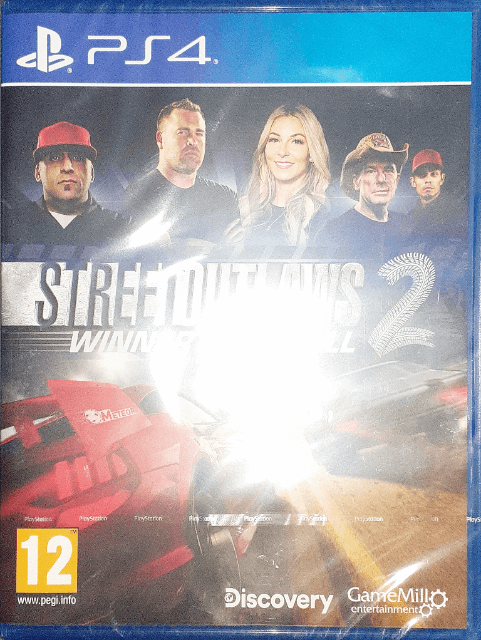 Street Outlaws 2: Winner Takes All box art for Playstation 4
